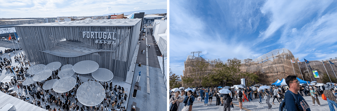 万博の建物のイメージ