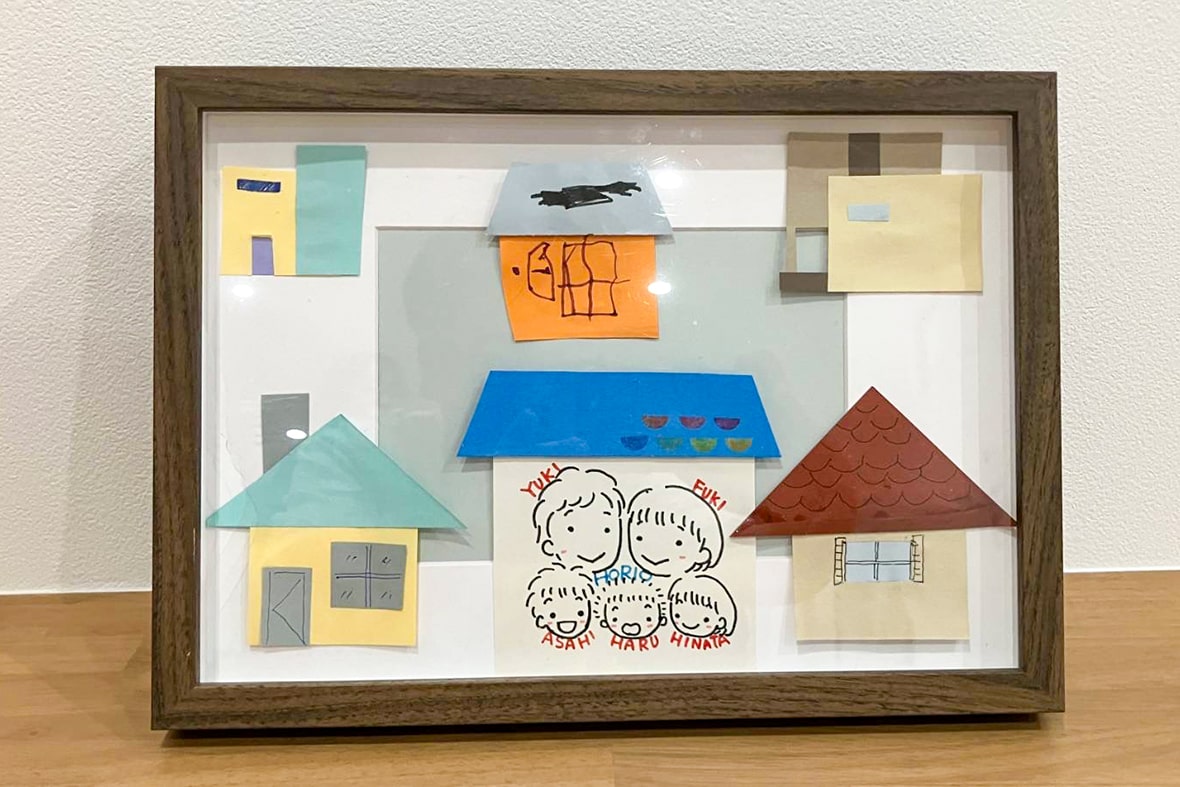 折り紙でお家づくり